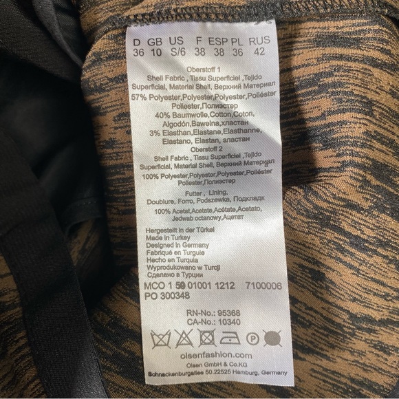 OLSEN Cardigan Full Zip Pockets Size Small - Picture 16 of 16